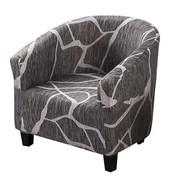 

el chair slipcover home furniture protector geometric pattern all inclusive stretch removable reusable sofa armchair covers