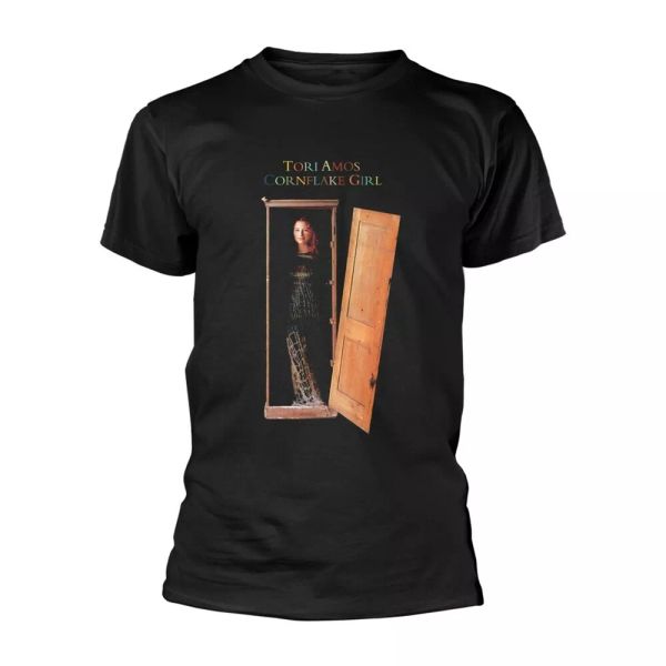 

tori amos cornflake girl licensed men t-shirt, White;black