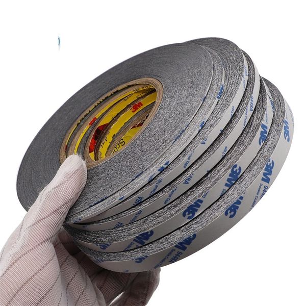 

50meters mobile phone other building supplies repair double side tape black 3m sticker two side adhesive tapes fix for cellphone touch scree