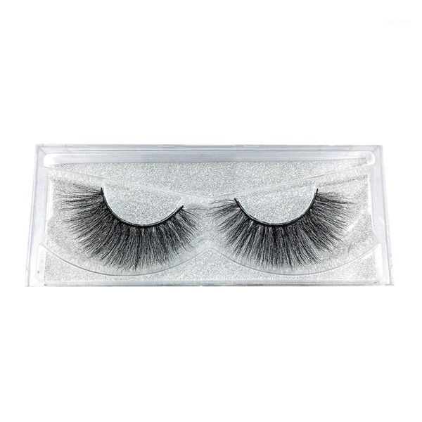 

paire false lashes fluffy strip eyelashes long natural extension eyelash mink fake sept1