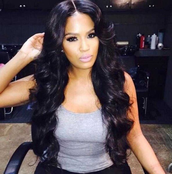 

simulation human hair loose wave wigs for black women in stock