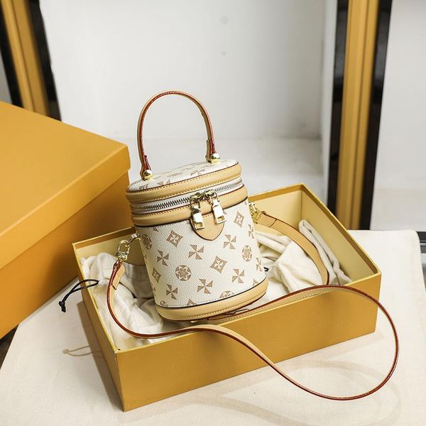 

evening bags ladies portable bucket bag purses and handbags 2021 all-match large-capacity cylinder messenger luxury designer sac luxe