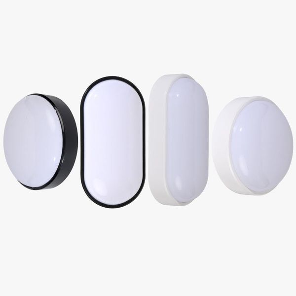 

modern led wall lamps moistureproof front porch ceiling light surface mounted oval for outdoor garden bathroom lighting lamp