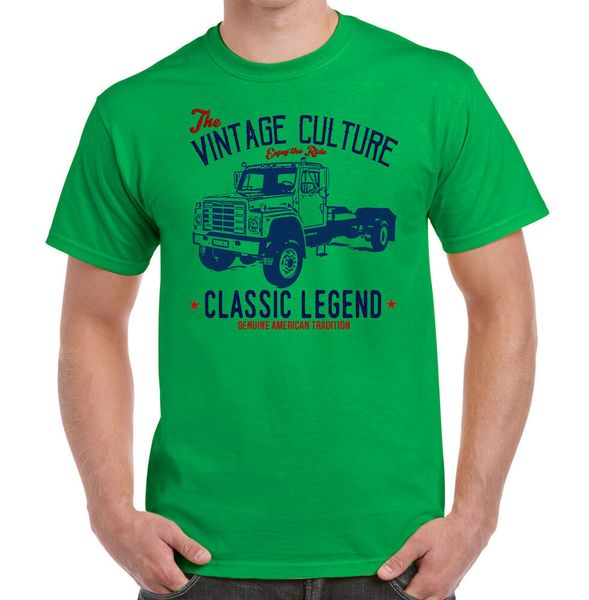 

american truck international s1900 flatbed truck - new cotton t-shirt, White;black