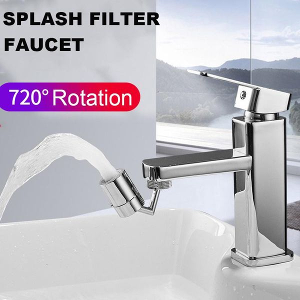 

other faucets, showers & accs 720 degree swivel sink faucet aerator water tap adapter for kitchen bathroom super saving bubbler