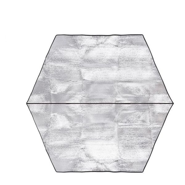 

outdoor pads 5-8 person camping moisture-proof mat foldable folding sleeping mattress pad waterproof aluminum foil eva gl012