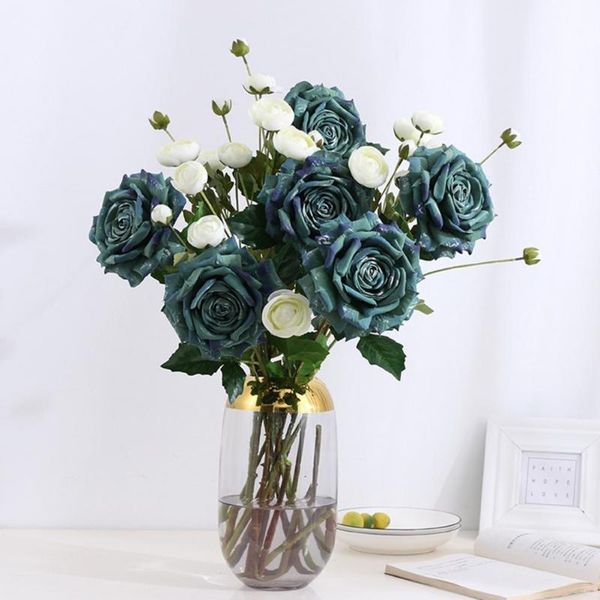 

decorative flowers & wreaths artificial flower non fade fabric realistic natural looking vivid faux artichoke nice wedding decor