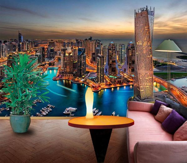 

wallpapers [self-adhesive] 3d city 6991027 wall paper mural print decal murals