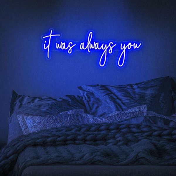 

other lighting bulbs & tubes ohaneonk it was always you custom neon sign light decor for wedding party marriage decoration beauty barber nai