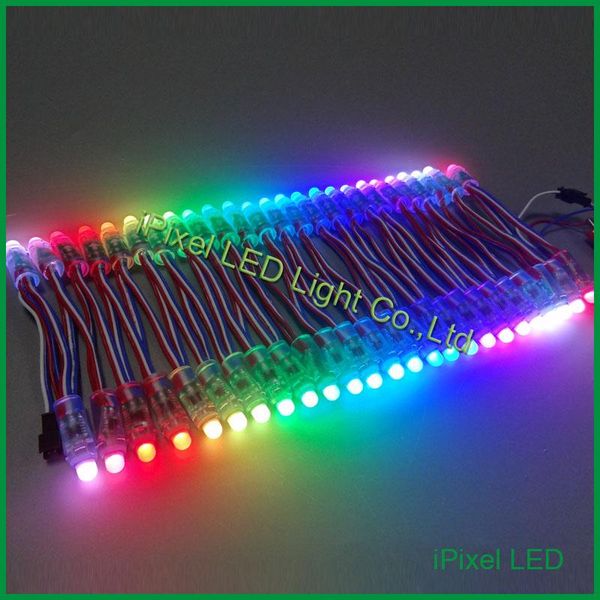 

modules dc5v 12mm ws2811/ucs1903 led lights christmas wedding party decorations garland ipixel string
