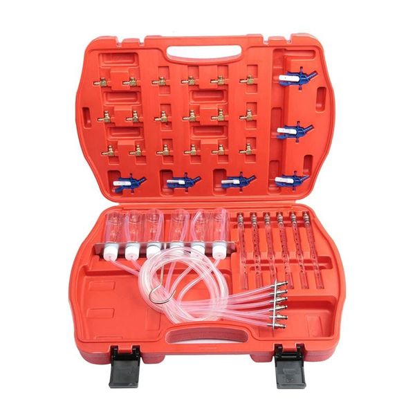

professional hand tool sets common rail injector tester oil volume detector straight flow test kit fuel line