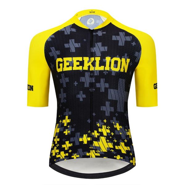 

racing jackets cycling jersey short sleeves men's pro team bike wear mtb clothes quick dry ropa ciclismo, Black;red
