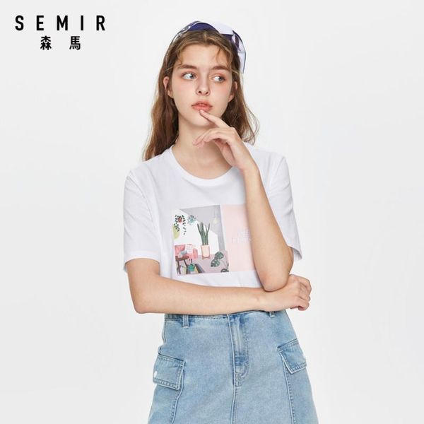 

t-shirt women short sleeve 2021 fashion t shirt ins super autumn o neck printed bottoming shirts for woman women's, White