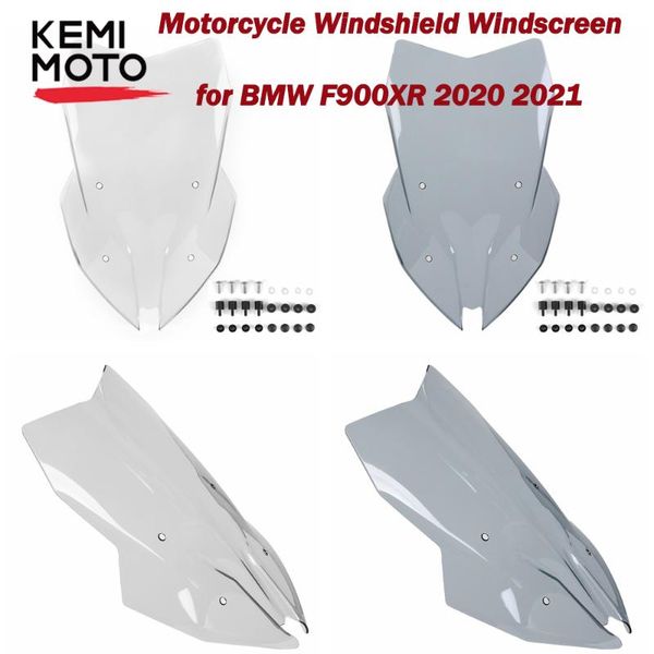 

motorcycle windshield for f900xr windscreen wind shield deflector protector screen visor with screws f 900 f900 xr 2021