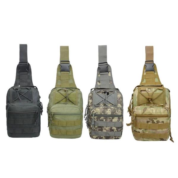

waterproof shoulder bag crossbody molle hiking chest pack waist bags