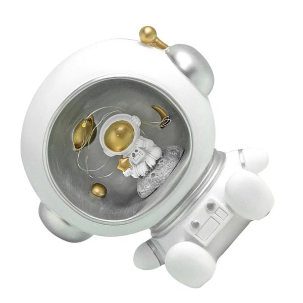 

1pc creative astronaut deskornament decorative resin (white) objects & figurines