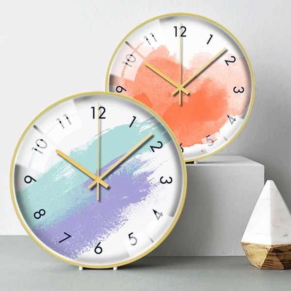 

wall clocks abstract art decorative clock simple light luxury modern creative fashion atmospheric o328