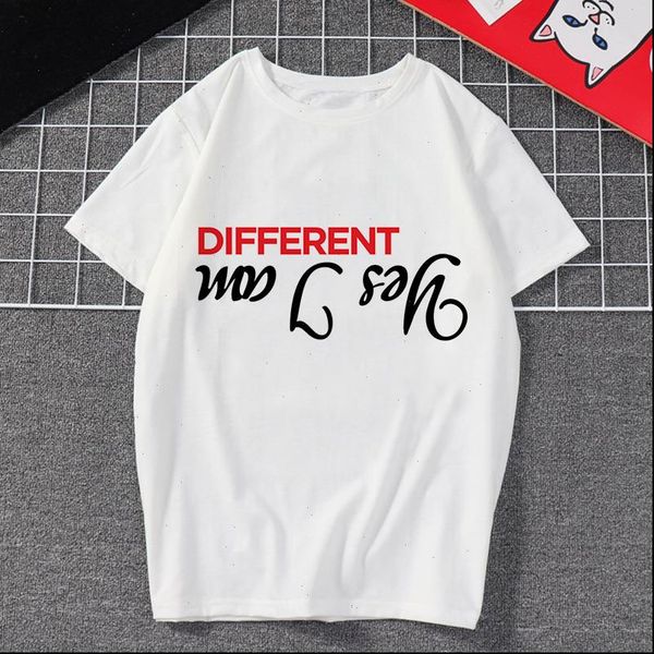 

summer womens casual fashion big size cartoon t shirt spoof fun tees print short sleeved loose female, White