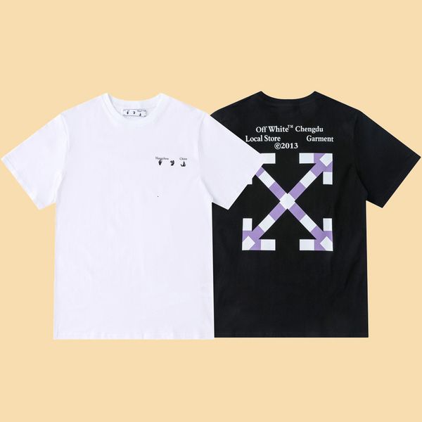 

t-shirt tees tee high version of chengdu city limited space grid basic printing arrow short sleeve, White;black