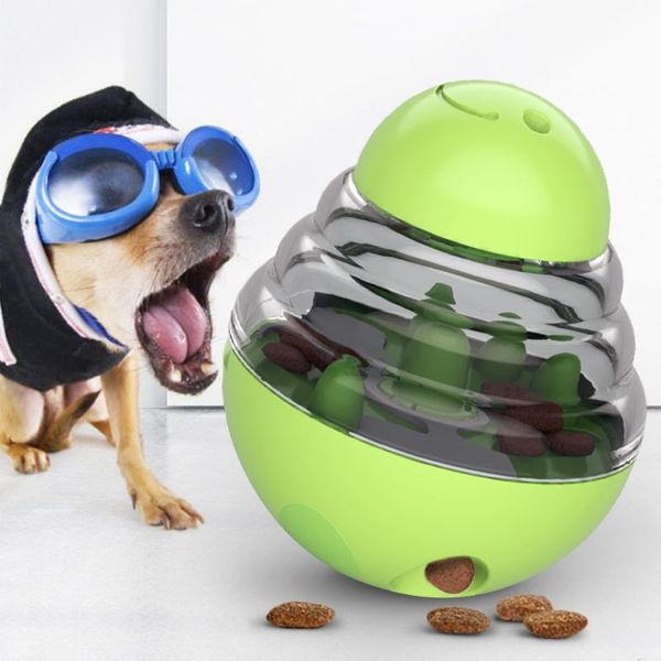 

cat toys dounione leakage oval tumbler toy can be placed food kitten interactive chase