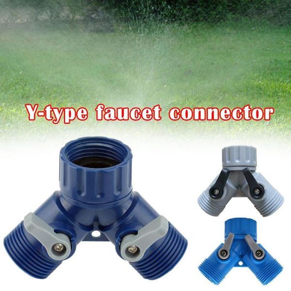 

watering equipments 3/4 inch garden tap irrigation valve hose pipe quick splitter y adjustable connector switch female g p4f2