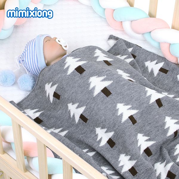 

factory wholesale baby knitted christmas tree holding blanket out shawl cover quilt