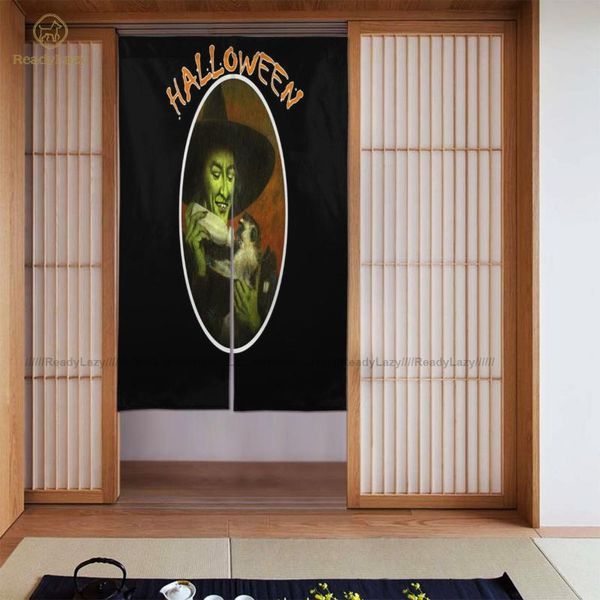 

trick or treat curtains block out printed door curtain office double & drapes