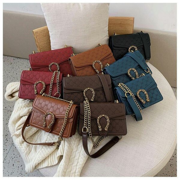 

design bag bag autumn and fashion lock single shoulder messenger