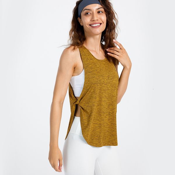 

original women's summer quick drying sports sling vt fitns blouse, Gray