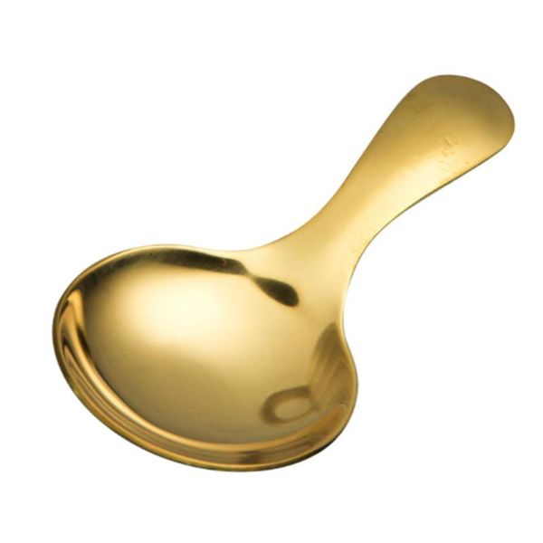 

spoons stainless steel spoon short handle tea coffee small kids kitchen condiment sugar salt spice scoop ice cream
