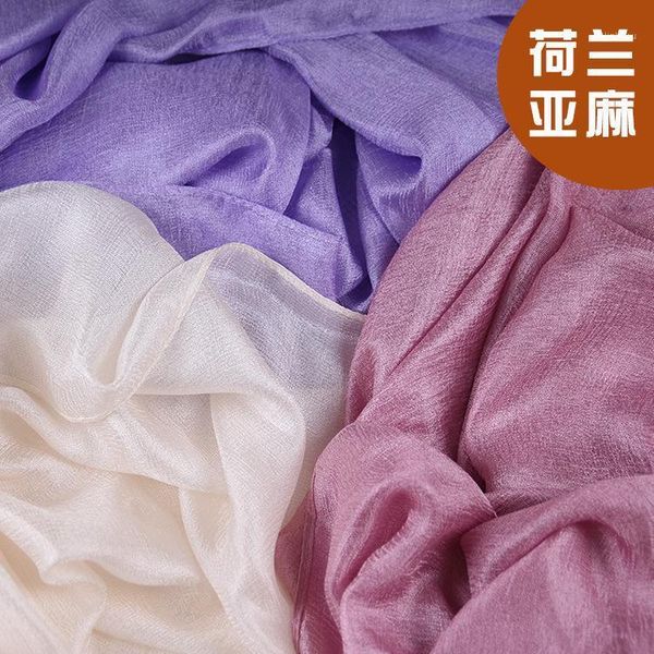 

linen scarf solid color pearl light gift silk female sunshade beach towel sun protection driving air conditioning shawl women's swimwea, White;black