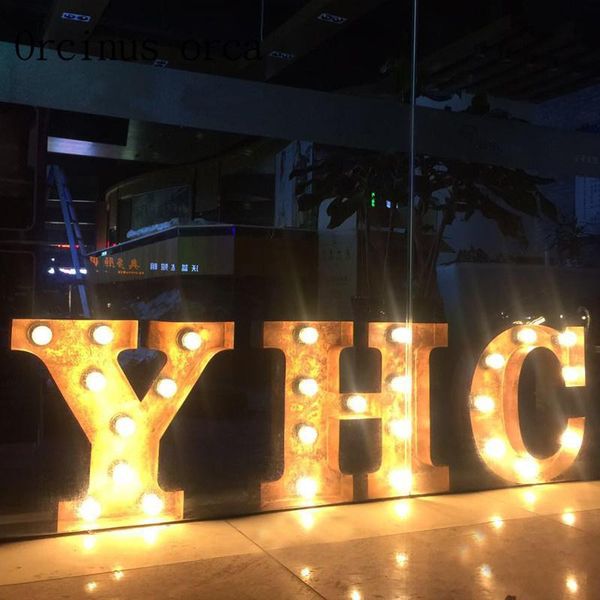 

wall lamp retro industrial wind letters lamps shop signs coffee shops clothing stores interior logo window lights postage free