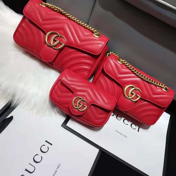 

women handbags shoulder bag 3 size real leather lady fashion marmont bags genuine crossbodypurses backpack tote 04