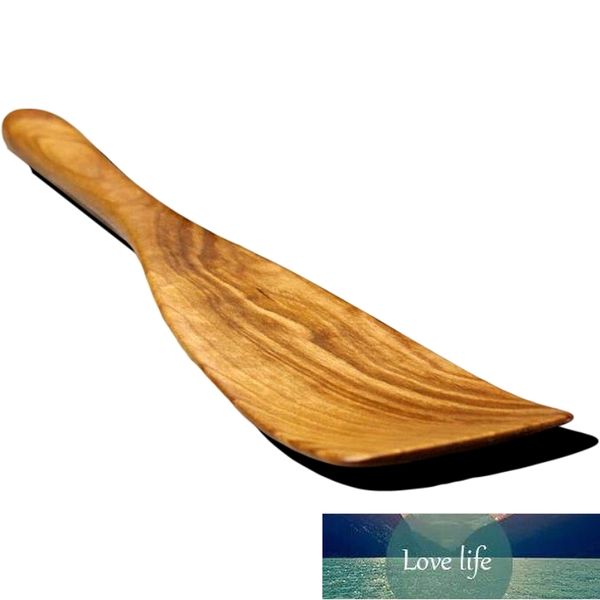 Set da cucina con spatola in acacia con estremità piatta in legno di grandi dimensioni fatto a mano per mescolare utensili da cucina in legno mescolando Prezzo di fabbrica design esperto Qualità Ultimo stile