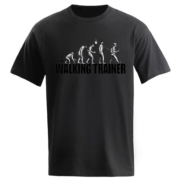 

men's t-shirts the walking trainer men japanese anime clothes harajuku casual shirt funny o-neck male tshirts, White;black