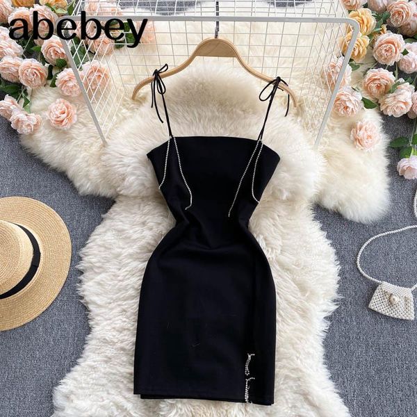

casual dresses mini women summer robe strapless bodycon party dress sleeveless slim solid sling vestidos, Black;gray