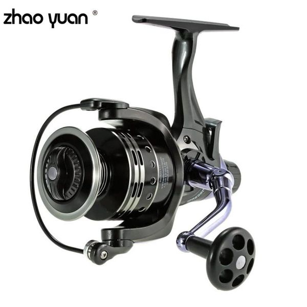 

fishing reel 11+1bb metal feeder spinning 3000 4000 5000 6000 series saltwater wheel carp reels carretilha baitcasting