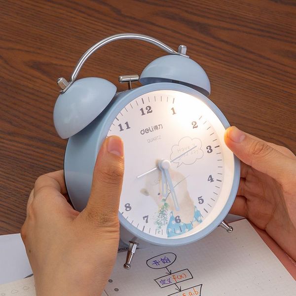 

other clocks & accessories nordic luxury alarm clock modern minimalist student bedroom bedside mute radio digital simple desk dd60ac