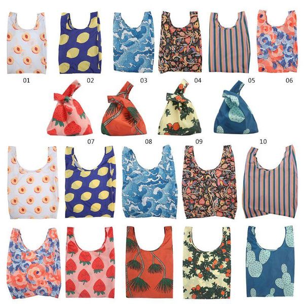 

shopping bags thinkthendo casual women foldable handy school bag tote reusable large pouch storage handbags size l/s