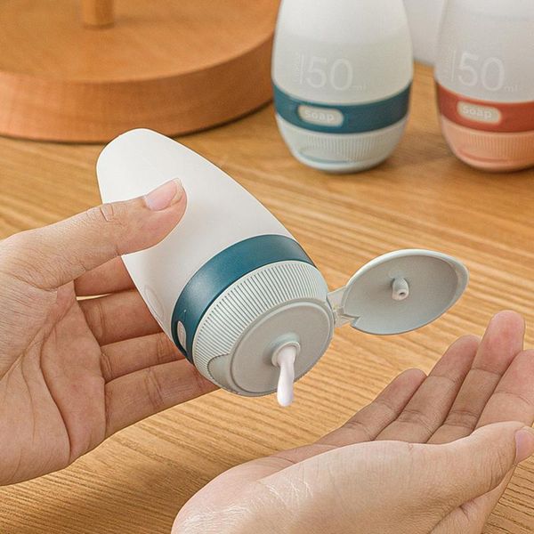 

storage bottles & jars empty lotion bottle cosmetic emulsion silicone with labels portable travel holder refillable