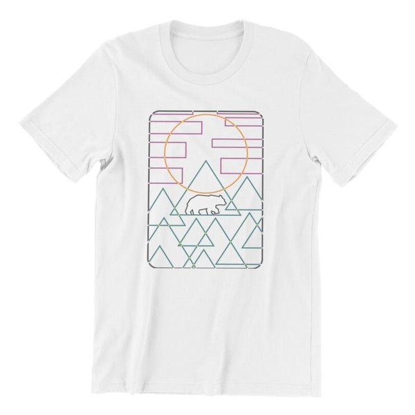 

men's t-shirts bear sunset429 tshirt aot verano birthday present t-shirt clothes 133852, White;black
