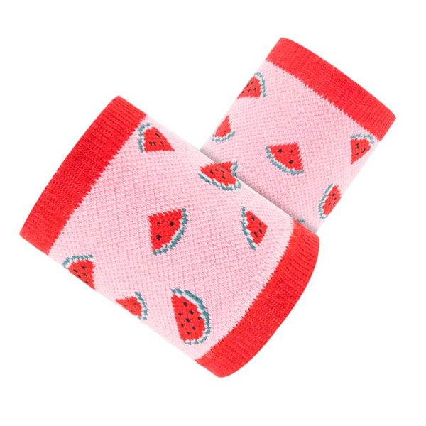 

pair sports wrist brace protective wristband cuff exercise breathable support (and red), Black;red
