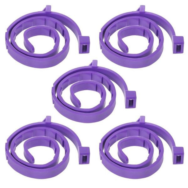 

cat collars & leads 5pcs calming cats collar adjustable calm relaxing (purple)