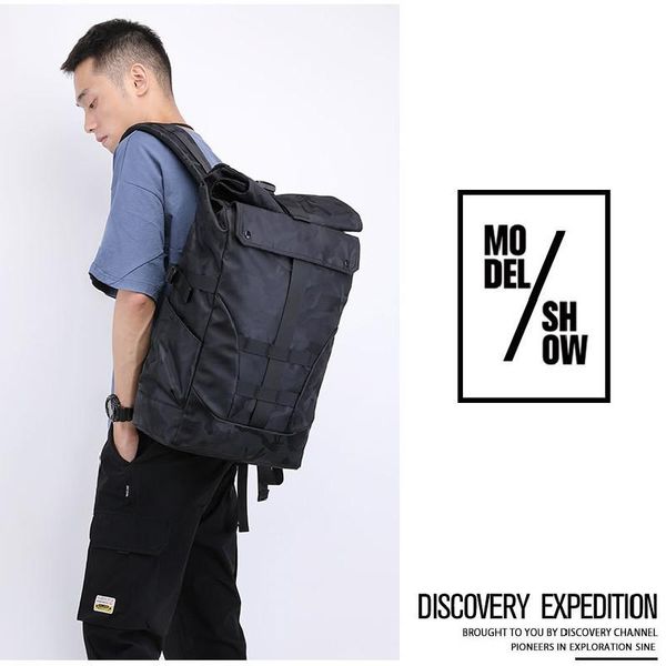 

backpack fashion men 2021 travel bag leisure student outdoor men's