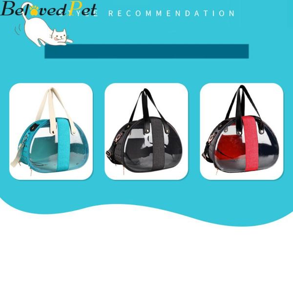 

blovedpet portable pet bag transparent cat and dog backpack foldable breathable outdoor supplies car seat covers