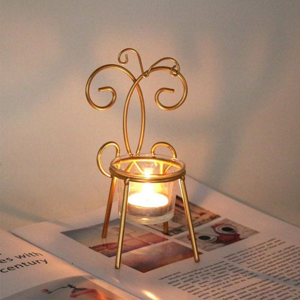 

candle holders butterfly iron wire candlestick creative chair shape stand holder birthday christmas wedding holiday party decor
