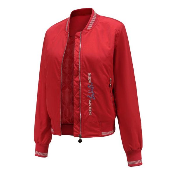

women's jackets nice spring and autumn embroidery thin super slim boyfriend baseball jacket men's bombing college couples, Black;brown
