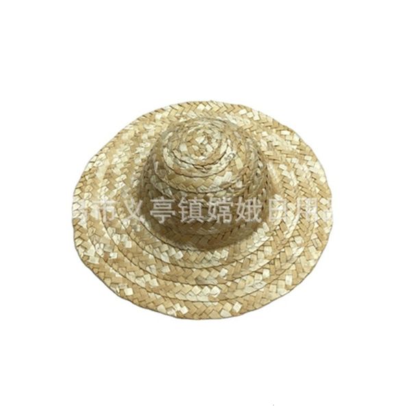 

toy hat pet small straw bird's nest 13cm graffiti painting diy, Yellow