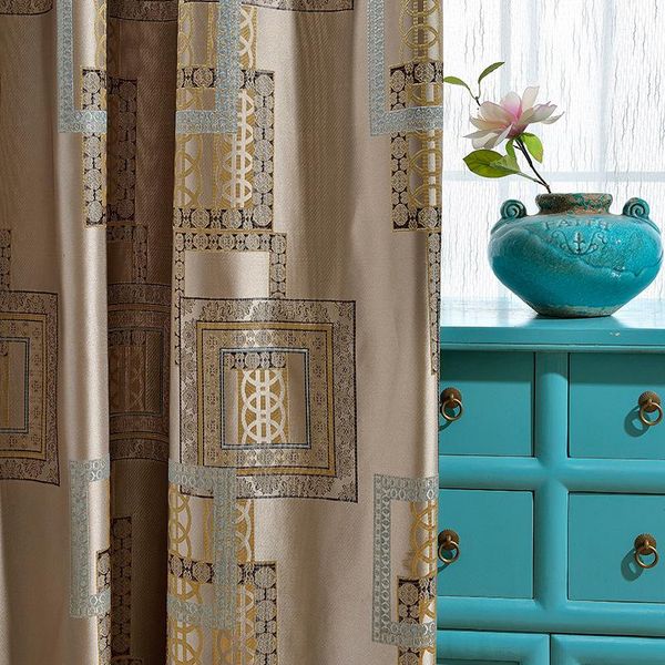 

curtain & drapes curtains for living room high precision jacquard lightweight luxury decorative product cloth chinese design window