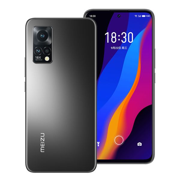 Оригинальный Meizu 18x 5G мобильный телефон 8 ГБ RAM 128GB 256GB ROM Snapdragon 870 OCTA CORE 64MP AI HDR Android 6,67 дюйма AMOLED Полноэкранный экран ID отпечатков пальцев ID Smart Collection